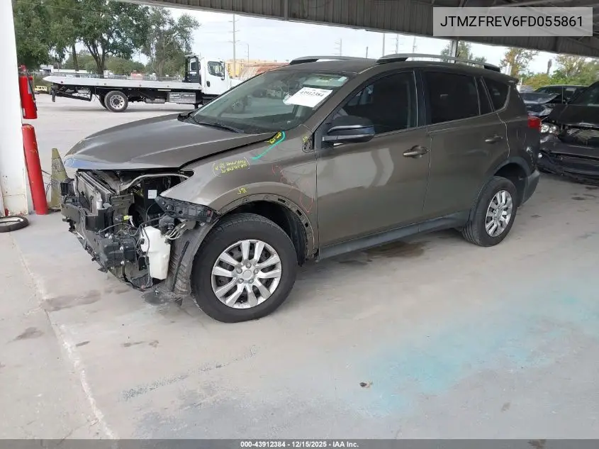 JTMZFREV6FD055861 2015 Toyota Rav4 Le