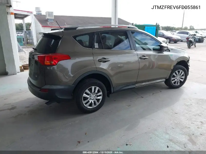JTMZFREV6FD055861 2015 Toyota Rav4 Le
