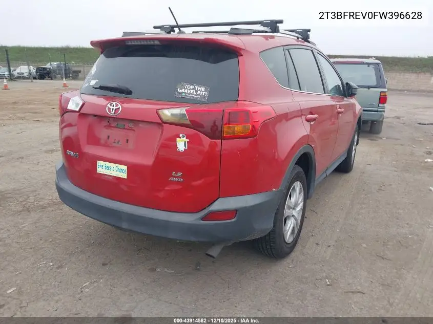 2T3BFREV0FW396628 2015 Toyota Rav4 Le