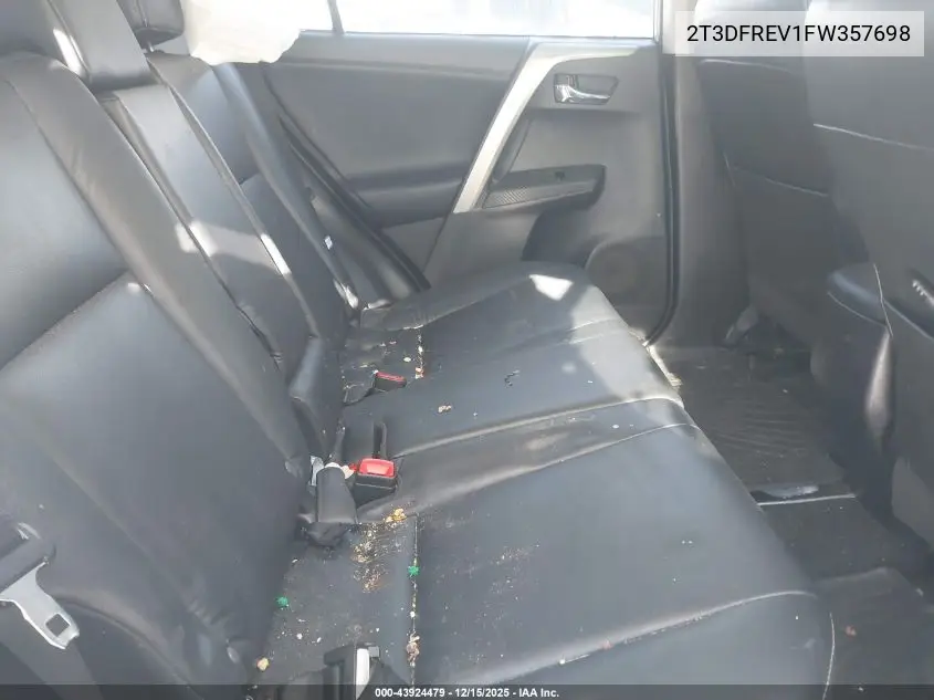 2T3DFREV1FW357698 2015 Toyota Rav4 Limited