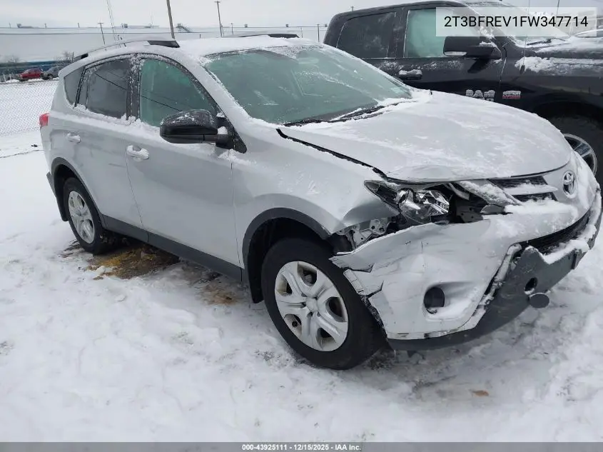 2T3BFREV1FW347714 2015 Toyota Rav4 Le