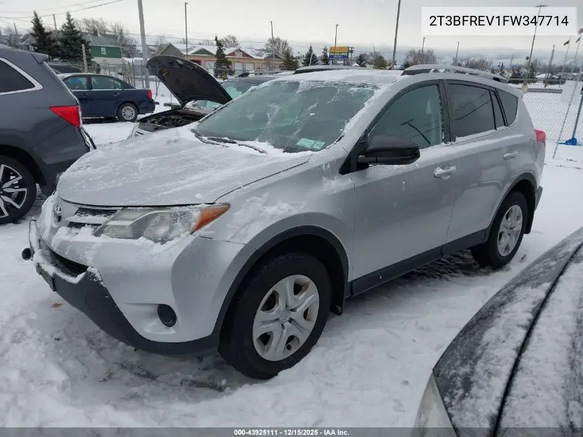 2T3BFREV1FW347714 2015 Toyota Rav4 Le