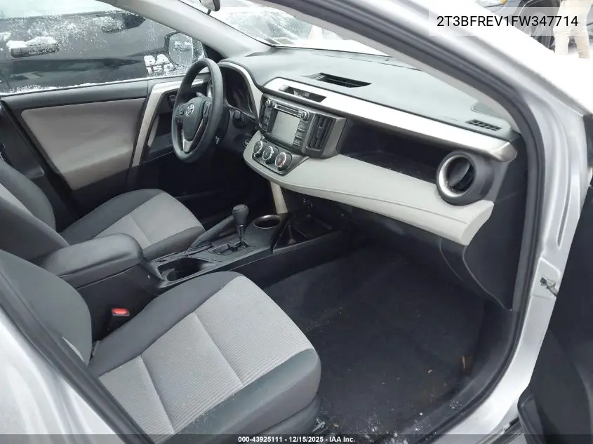 2T3BFREV1FW347714 2015 Toyota Rav4 Le