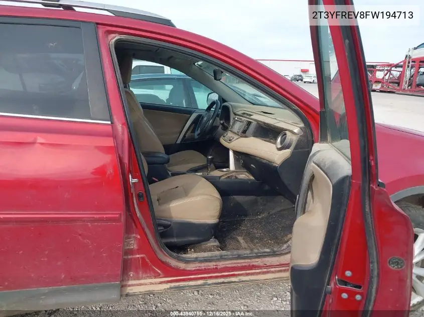2T3YFREV8FW194713 2015 Toyota Rav4 Limited