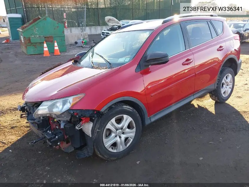 2T3BFREVXFW336341 2015 Toyota Rav4 Le