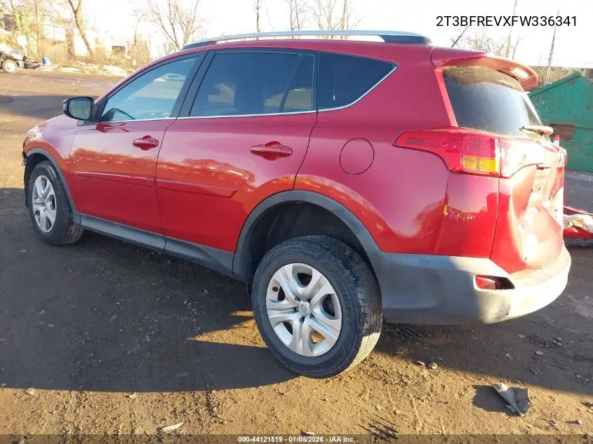 2T3BFREVXFW336341 2015 Toyota Rav4 Le
