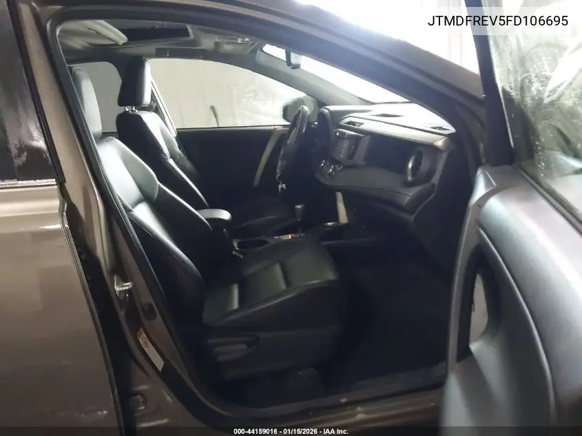 JTMDFREV5FD106695 2015 Toyota Rav4 Limited