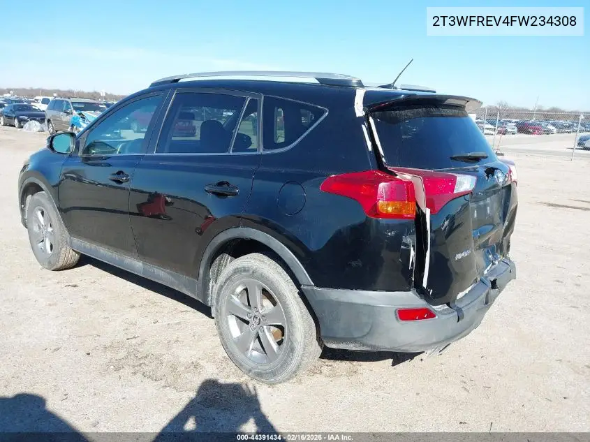 2T3WFREV4FW234308 2015 Toyota Rav4 Xle