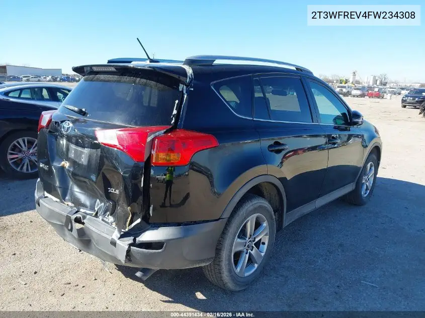 2T3WFREV4FW234308 2015 Toyota Rav4 Xle