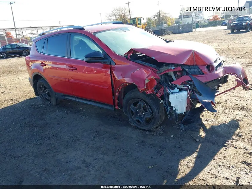 JTMBFREV9FJ031704 2015 Toyota Rav4 Le