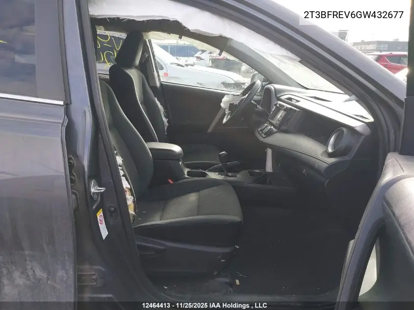 2T3BFREV6GW432677 2016 Toyota Rav4 Le