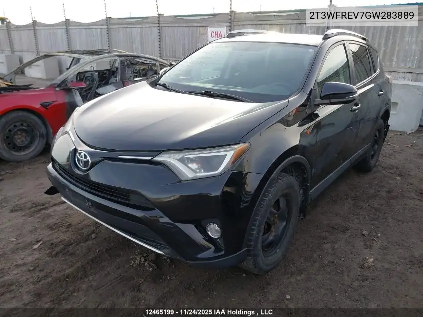 2T3WFREV7GW283889 2016 Toyota Rav4 Xle