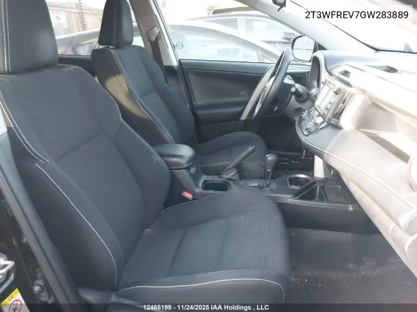 2T3WFREV7GW283889 2016 Toyota Rav4 Xle