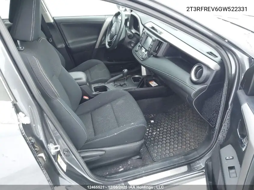 2T3RFREV6GW522331 2016 Toyota Rav4 Xle