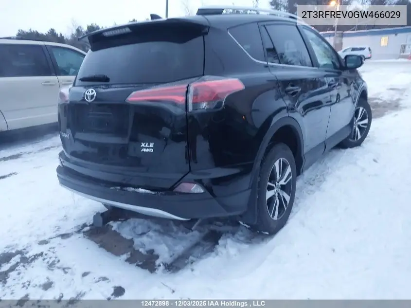 2T3RFREV0GW466029 2016 Toyota Rav4 Xle