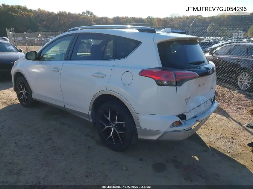 JTMJFREV7GJ054296 2016 Toyota Rav4 Se