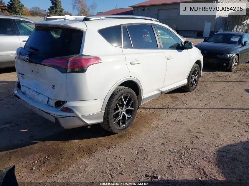 JTMJFREV7GJ054296 2016 Toyota Rav4 Se