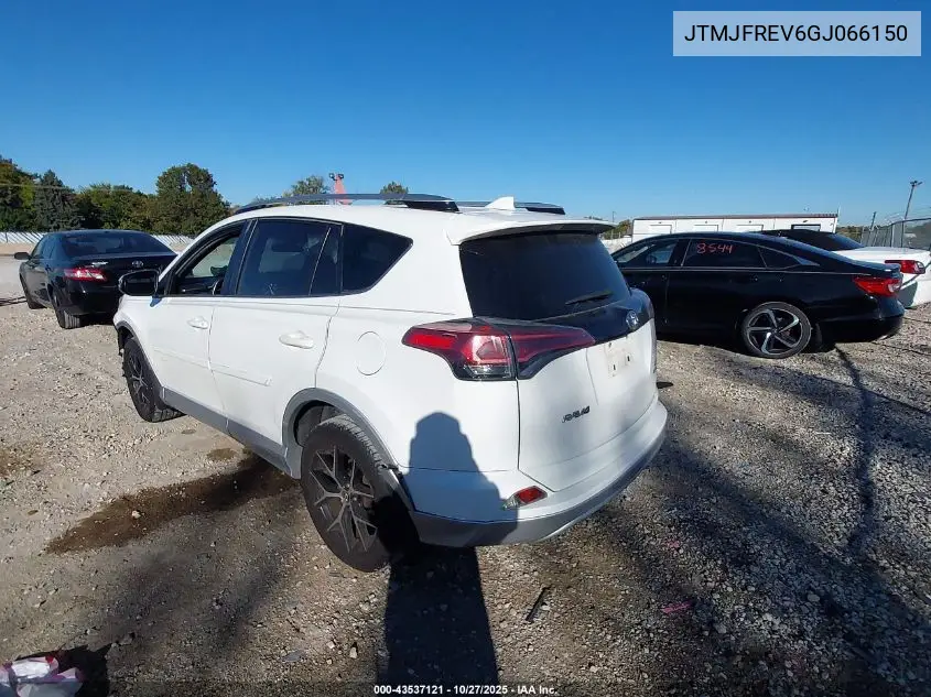 JTMJFREV6GJ066150 2016 Toyota Rav4 Se