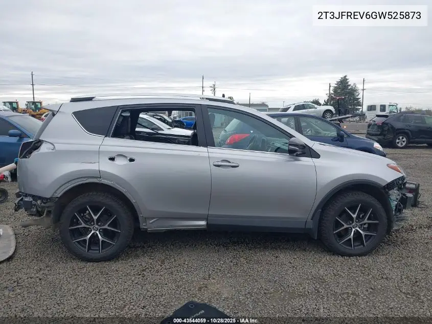 2T3JFREV6GW525873 2016 Toyota Rav4 Se