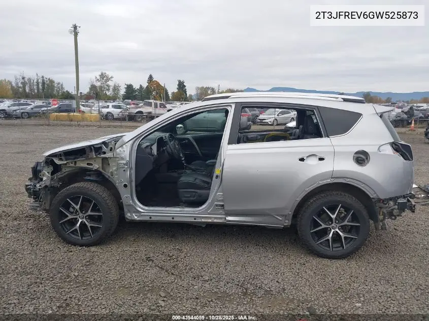 2T3JFREV6GW525873 2016 Toyota Rav4 Se