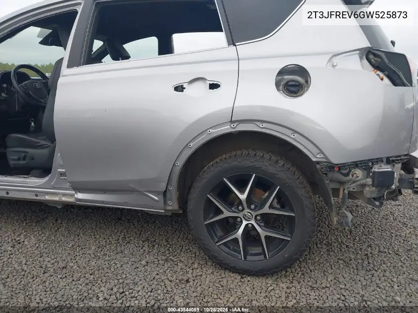 2T3JFREV6GW525873 2016 Toyota Rav4 Se