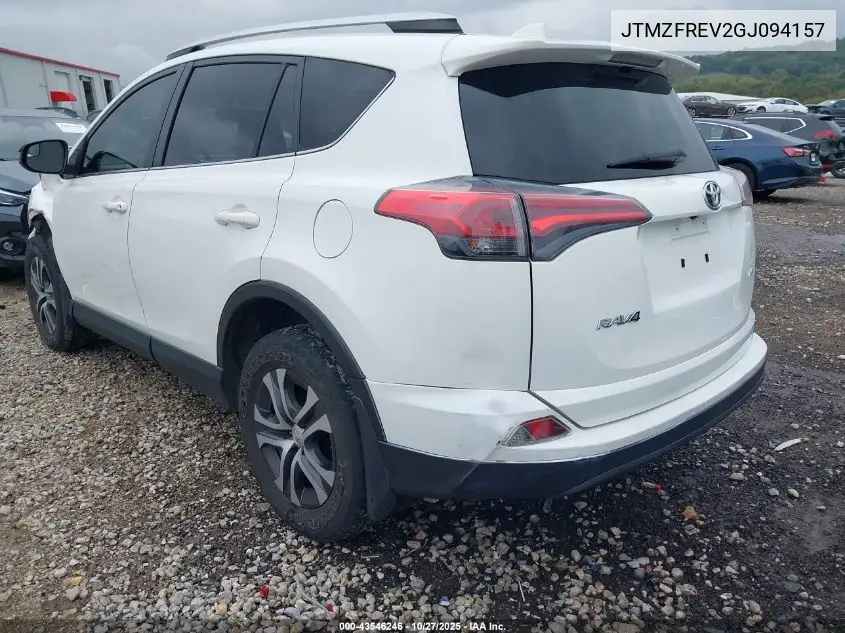 JTMZFREV2GJ094157 2016 Toyota Rav4 Le