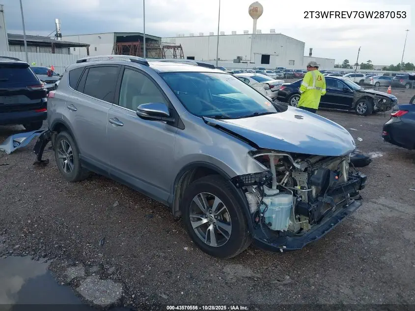 2T3WFREV7GW287053 2016 Toyota Rav4 Xle