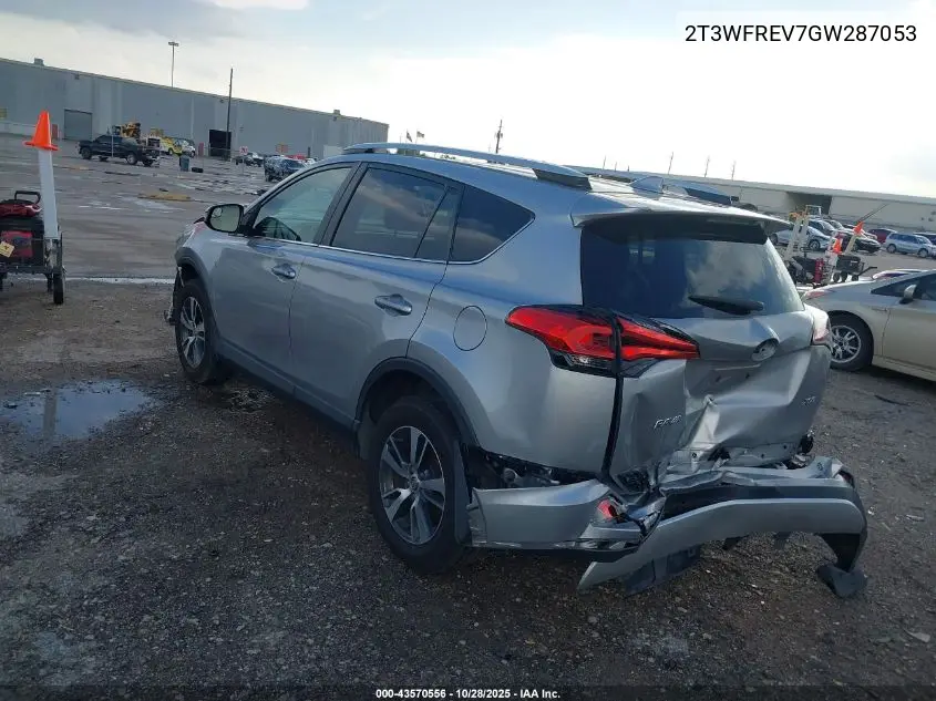 2T3WFREV7GW287053 2016 Toyota Rav4 Xle