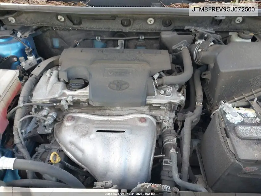JTMBFREV9GJ072500 2016 Toyota Rav4 Le