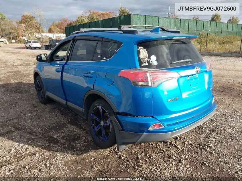JTMBFREV9GJ072500 2016 Toyota Rav4 Le