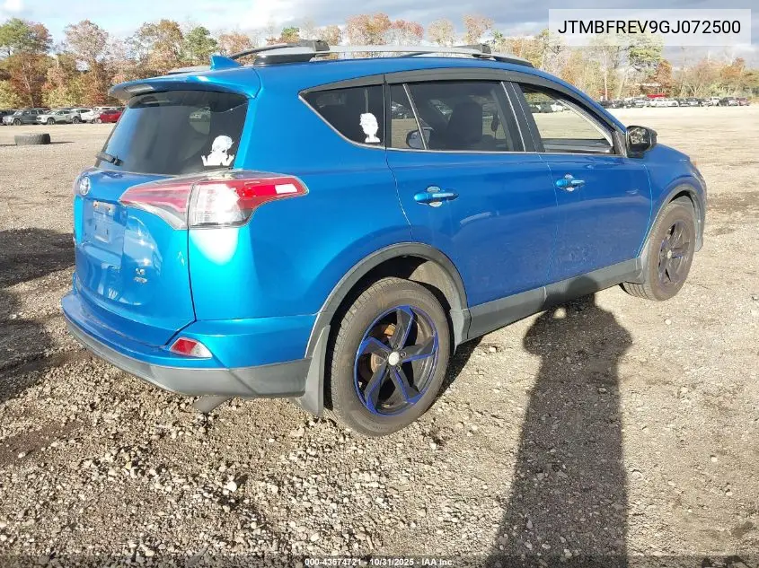 JTMBFREV9GJ072500 2016 Toyota Rav4 Le