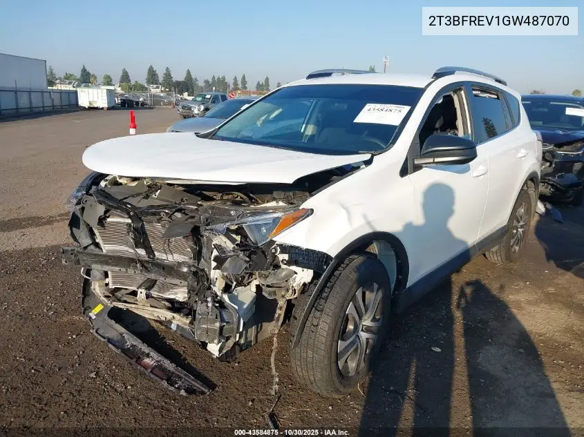 2T3BFREV1GW487070 2016 Toyota Rav4 Le