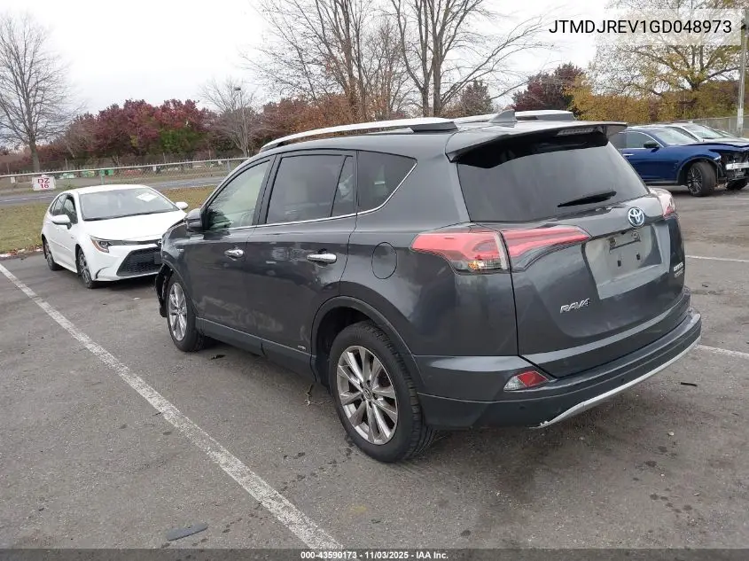 JTMDJREV1GD048973 2016 Toyota Rav4 Hybrid Limited