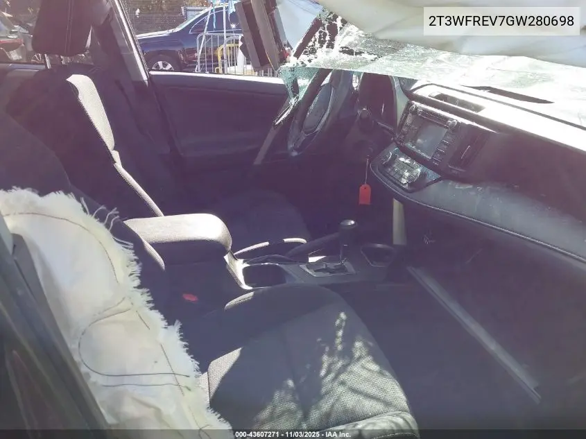 2T3WFREV7GW280698 2016 Toyota Rav4 Xle