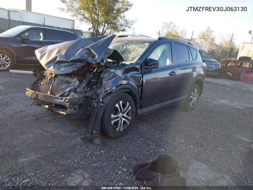 JTMZFREV3GJ063130 2016 Toyota Rav4 Le