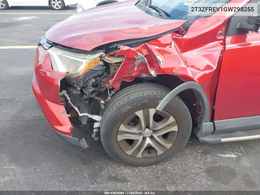 2T3ZFREV1GW298255 2016 Toyota Rav4 Le