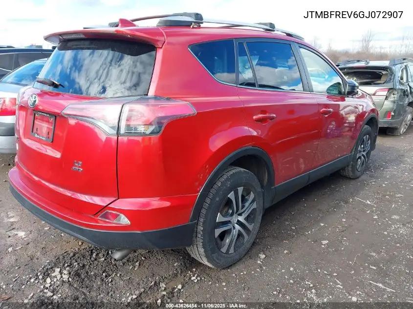 JTMBFREV6GJ072907 2016 Toyota Rav4 Le