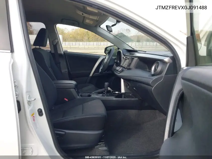 JTMZFREVXGJ091488 2016 Toyota Rav4 Le