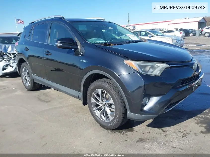 JTMRJREVXGD009742 2016 Toyota Rav4 Hybrid Xle