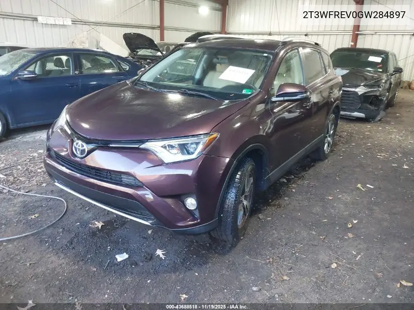 2T3WFREV0GW284897 2016 Toyota Rav4 Xle