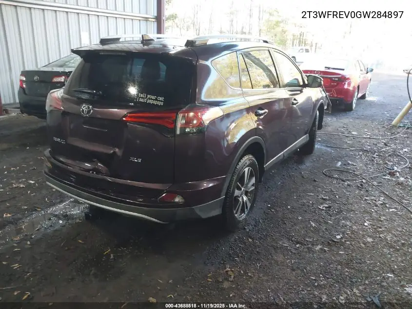 2T3WFREV0GW284897 2016 Toyota Rav4 Xle