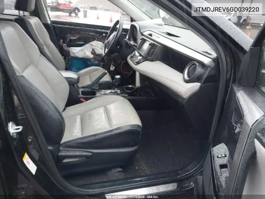 JTMDJREV6GD039220 2016 Toyota Rav4 Hybrid Limited
