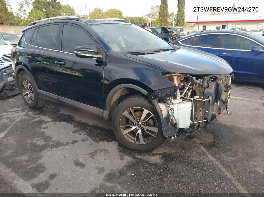 2T3WFREV9GW244270 2016 Toyota Rav4 Xle