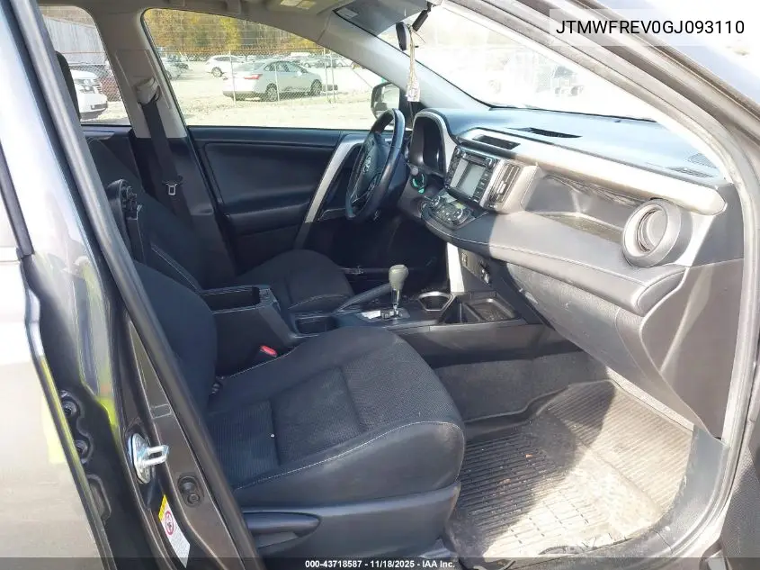 JTMWFREV0GJ093110 2016 Toyota Rav4 Xle