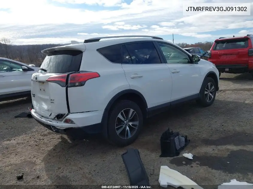 JTMRFREV3GJ091302 2016 Toyota Rav4 Xle