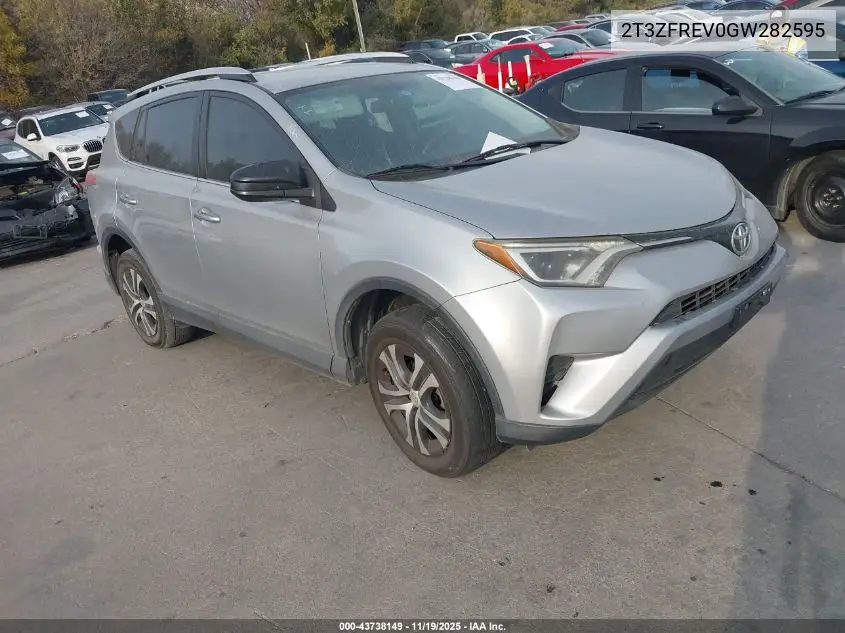 2T3ZFREV0GW282595 2016 Toyota Rav4 Le