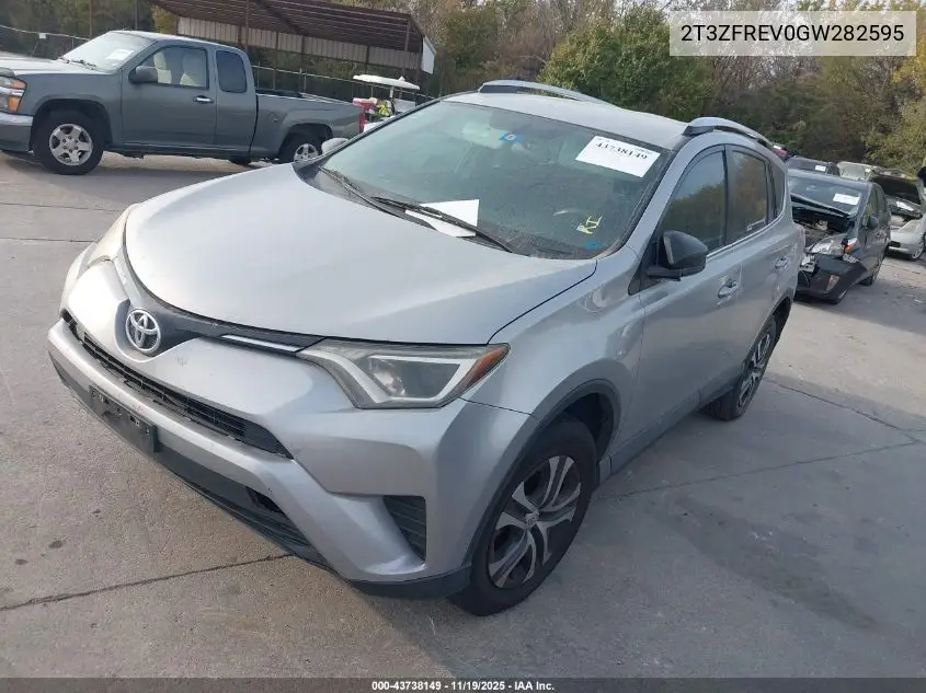2T3ZFREV0GW282595 2016 Toyota Rav4 Le
