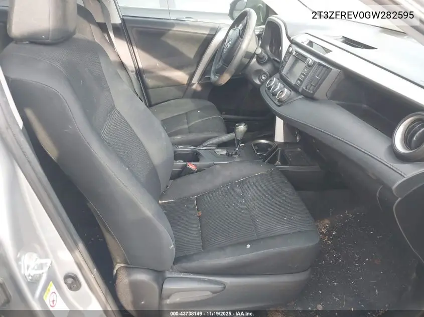 2T3ZFREV0GW282595 2016 Toyota Rav4 Le