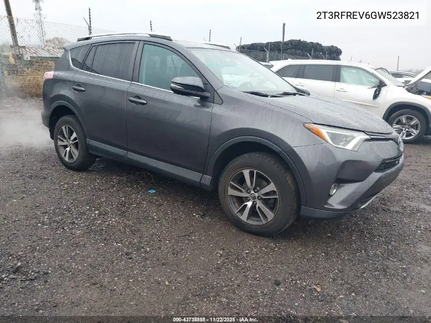 2T3RFREV6GW523821 2016 Toyota Rav4 Xle