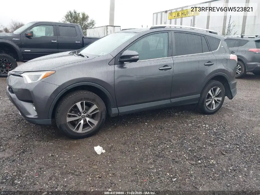 2T3RFREV6GW523821 2016 Toyota Rav4 Xle